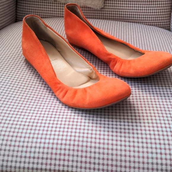 JCrew suede flat shoes